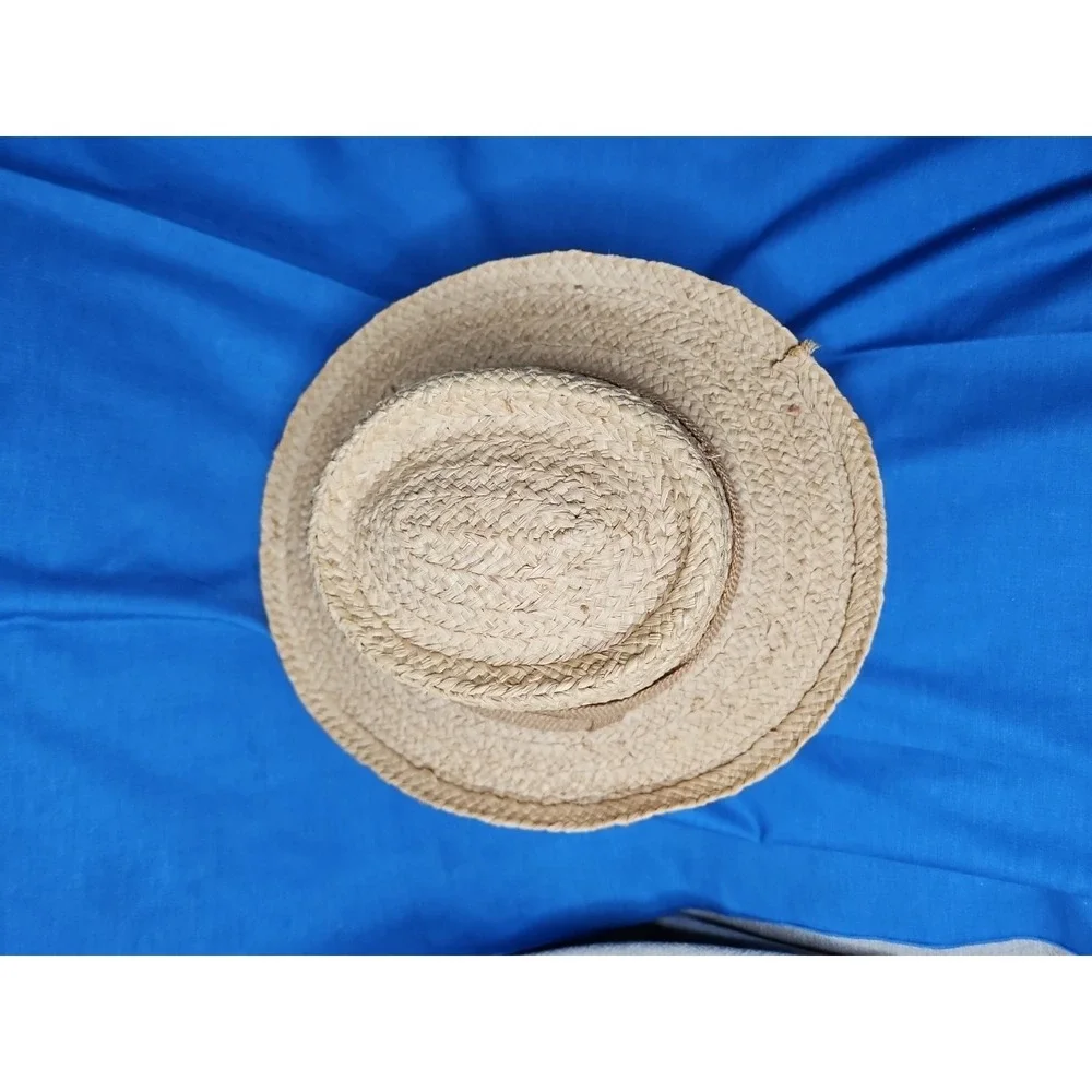 SUMMER CLUB Australia Hat Straw Wide Brim Sun Blocker Beach Coastal Size Large‎